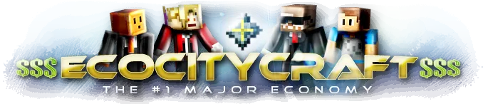 EcoCityCraft — Minecraft Economy Server logo